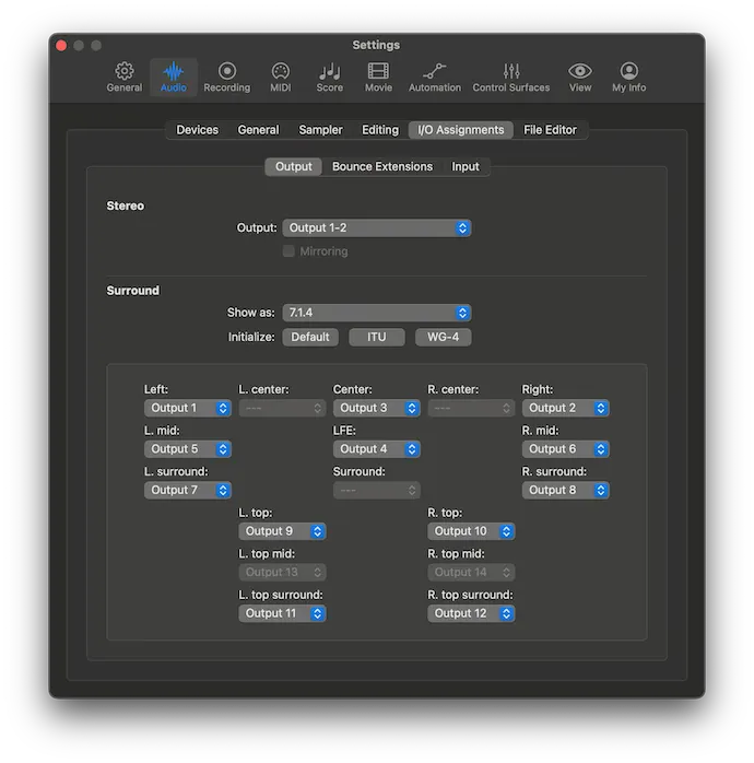 Logic IO Assignments